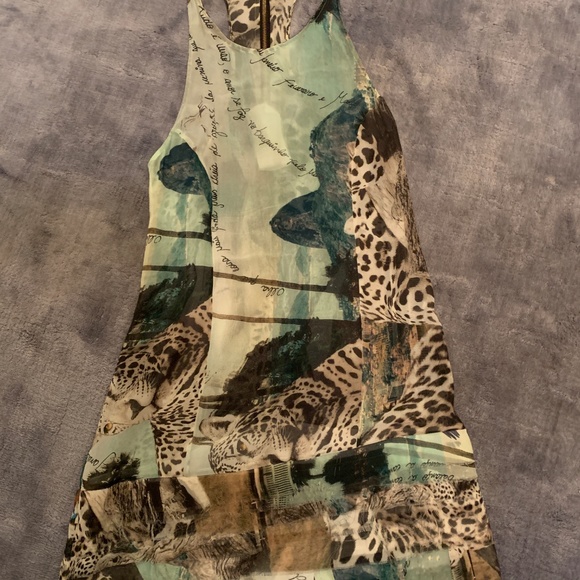 Summer Silk Dress - Picture 2 of 2